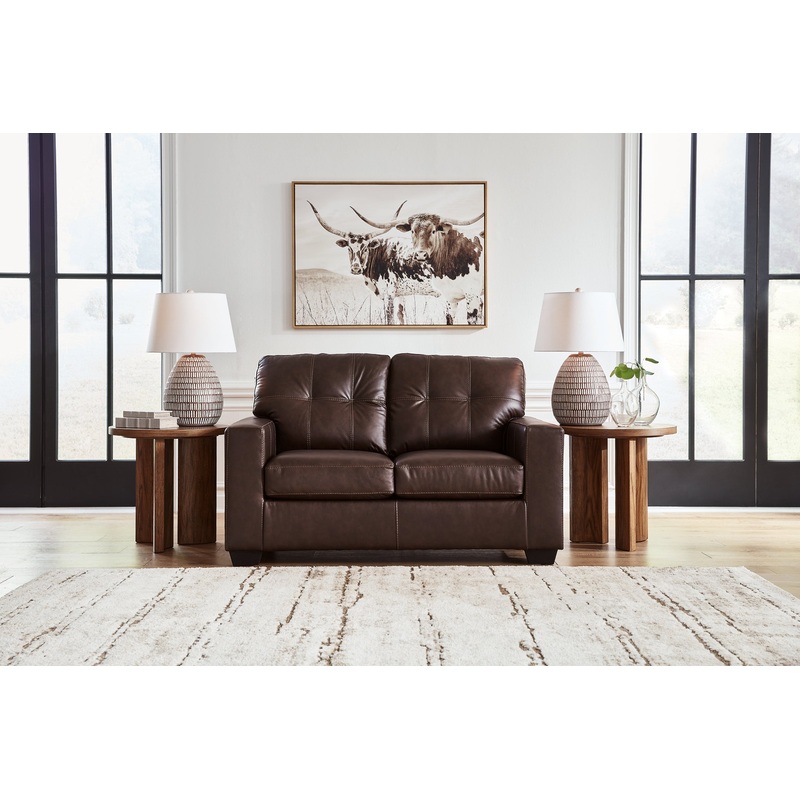 Santorine Loveseat|Dark Brown|Ocean|Bone
