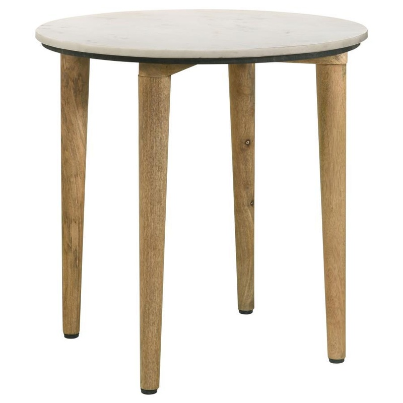 Aldis – Round Marble Top Table