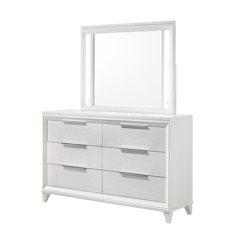 Cressida – Dresser|White|Dressers|Dresser & Mirror