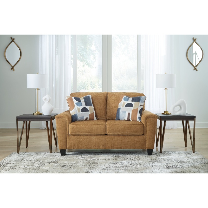 Erinslane Loveseat|Dusk|Honey