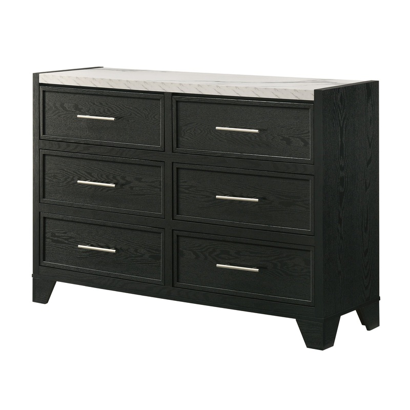 Lamar – Dresser|Black|Dressers|Dresser & Mirror