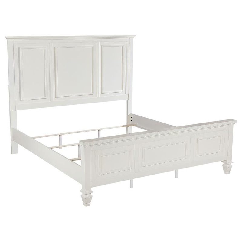 Sandy Beach – 63 Panel Bed with High Headboard