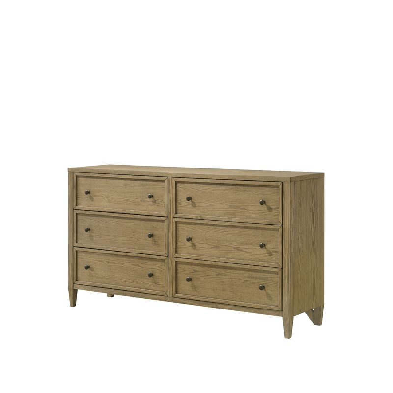 Sienna – Dresser|Light Brown|Dressers|Dresser & Mirror