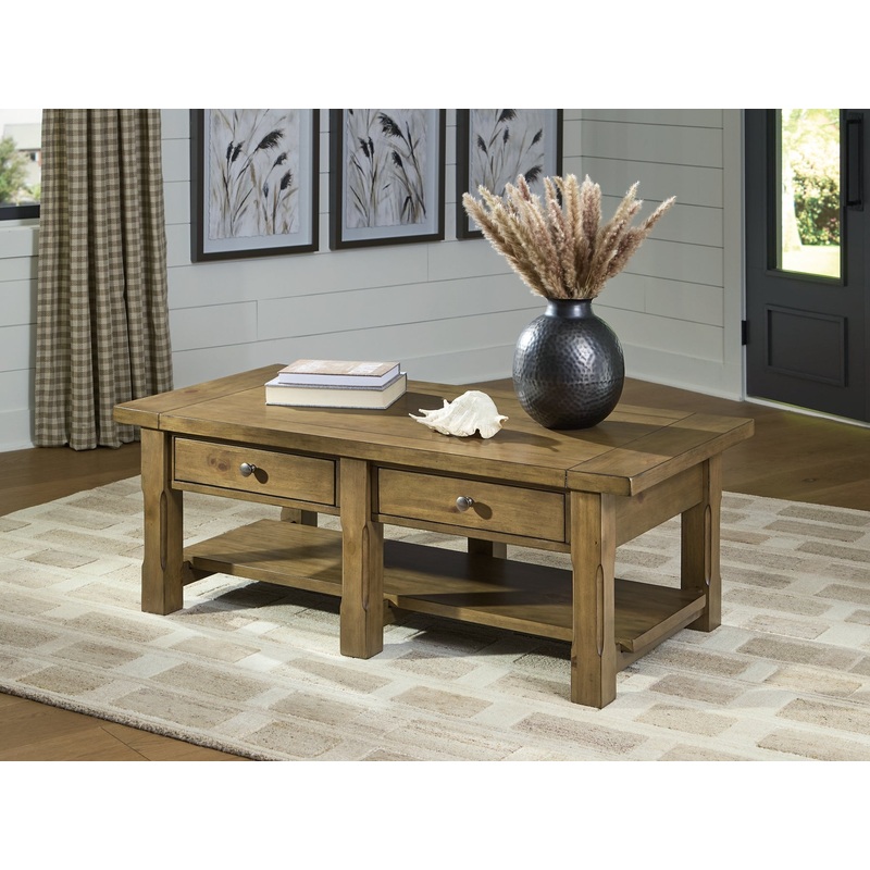 Vandenmore Rectangular Cocktail Table