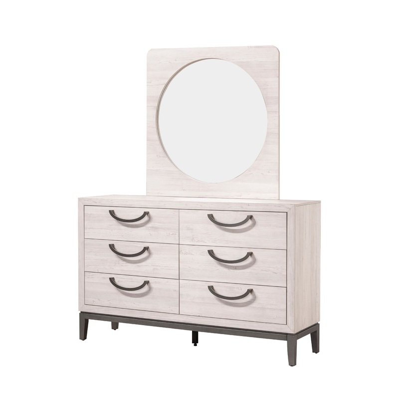 Veda – Dresser|Beige|Dressers|Dresser & Mirror