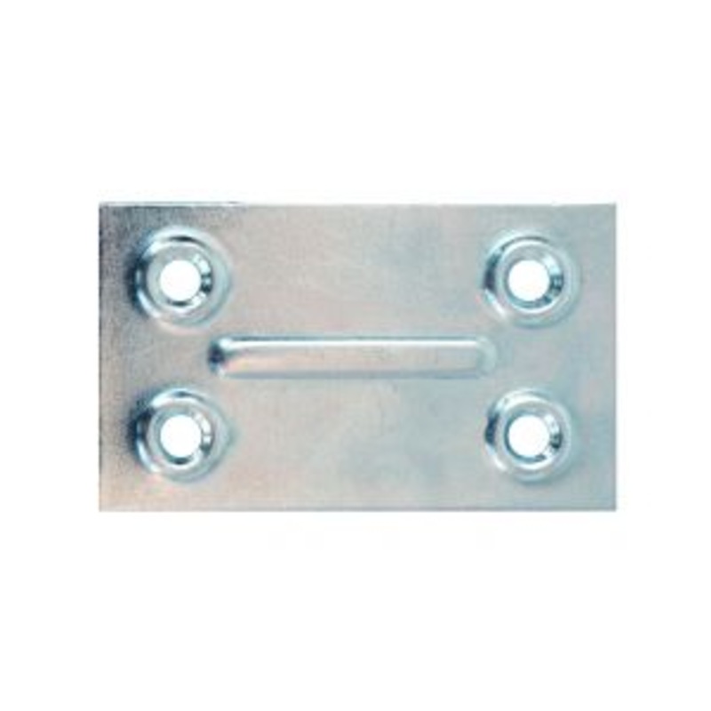 4 PLATES 37X37 F. ZINC WITH BLISTER