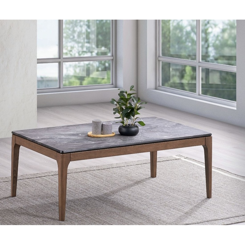 Bevis – Engineered Stone Top Table