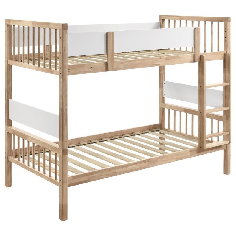 Dakota – Wood Twin Over Twin Bunk Bed – Natural