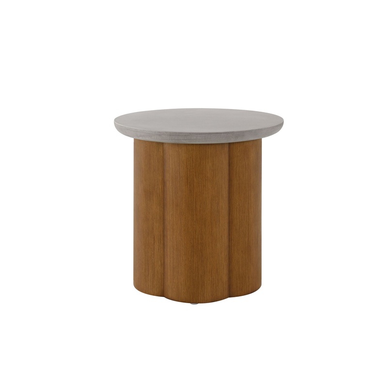 Evenlyn – Faux Concrete Top Table