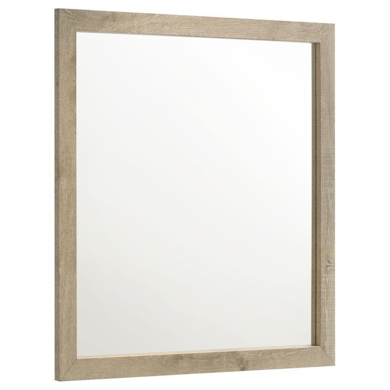 Oakglen – Dresser Mirror – Weathered Oak