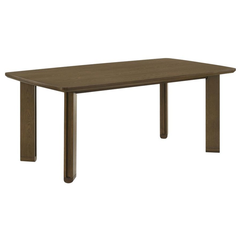 Ottowa – Rectangular Wood Dining Table – Brown