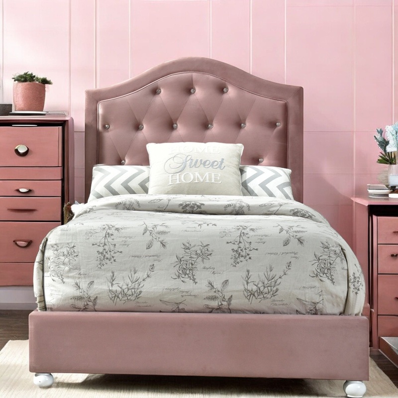 Reggie – Twin Bed – Pink