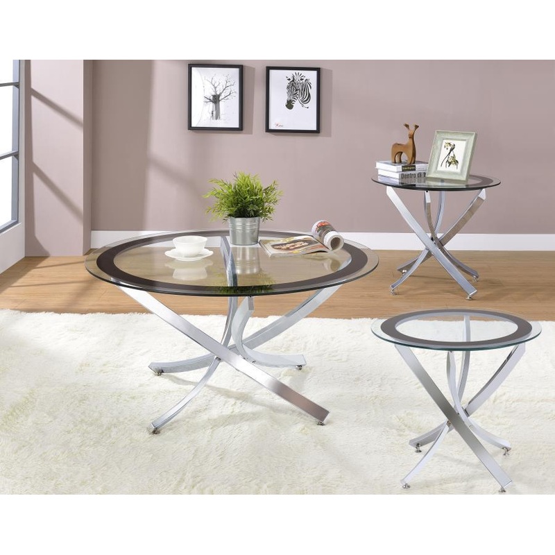 Brooke – Round Coffee Table Set