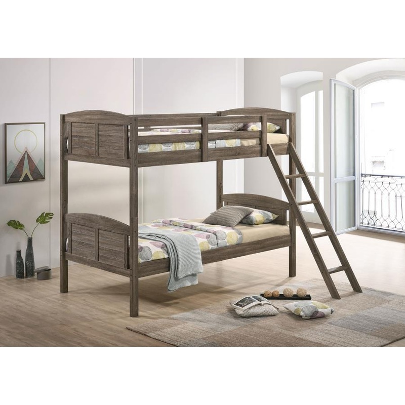 Flynn – Wood Bunk Bed With Mattress