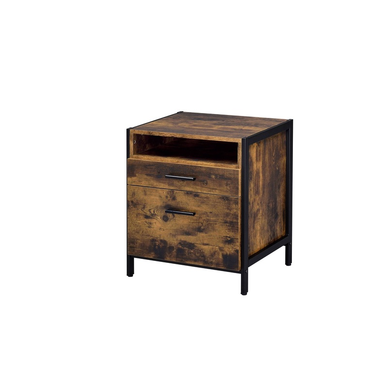 Juvanth – Rustic Nightstand – Oak