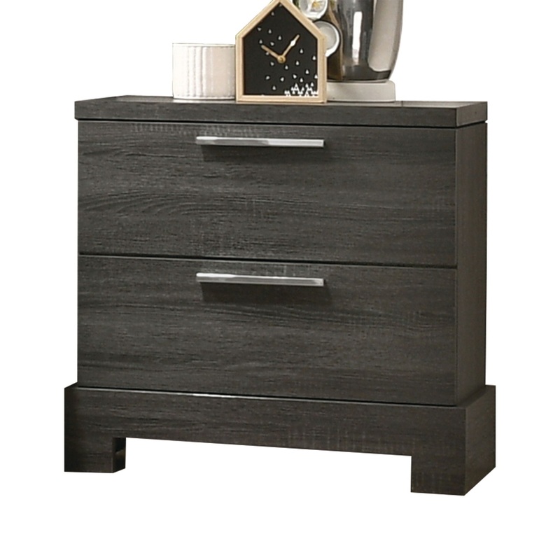 Lantha – Nightstand – Gray