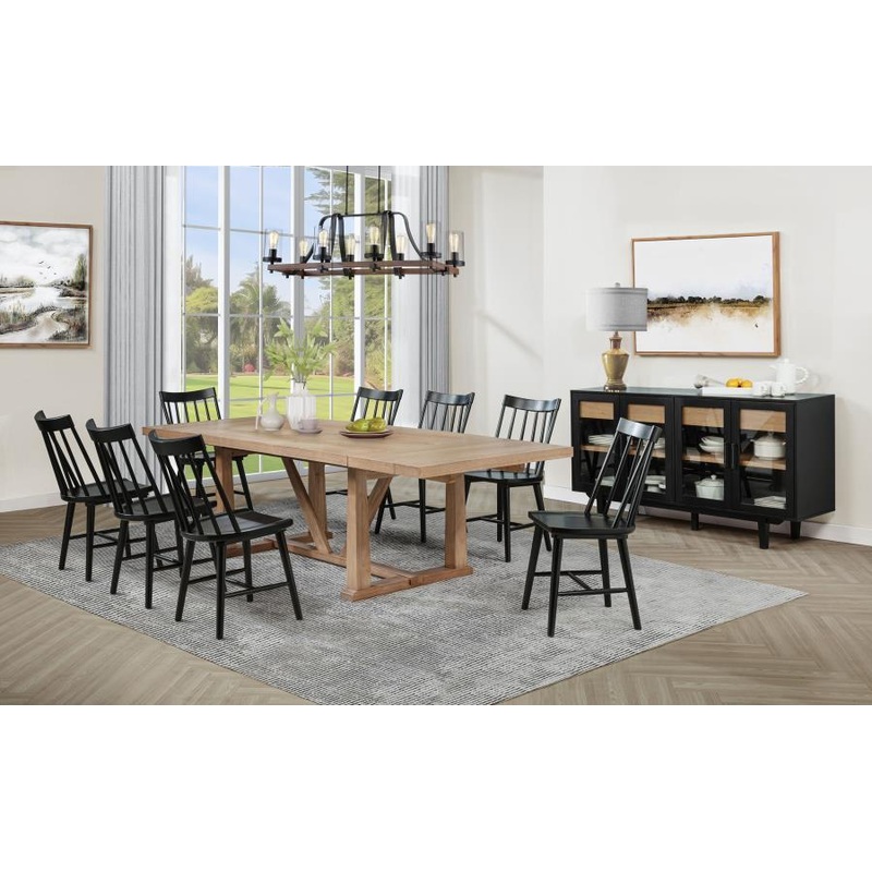 Middleton – 106 Extension Leaf Dining Set