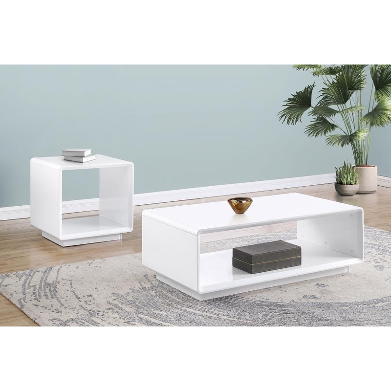 Paseo – Coffee Table Set|White|3 Pc. Coffee Table, 2 End Tables|2 Pc. Coffee Table, End Table