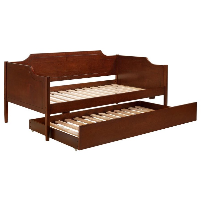 Redding – Wood Twin Daybed With Trundle – Cherry