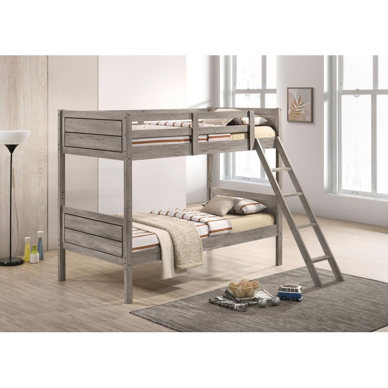 Ryder – Wood Bunk Bed With Mattress