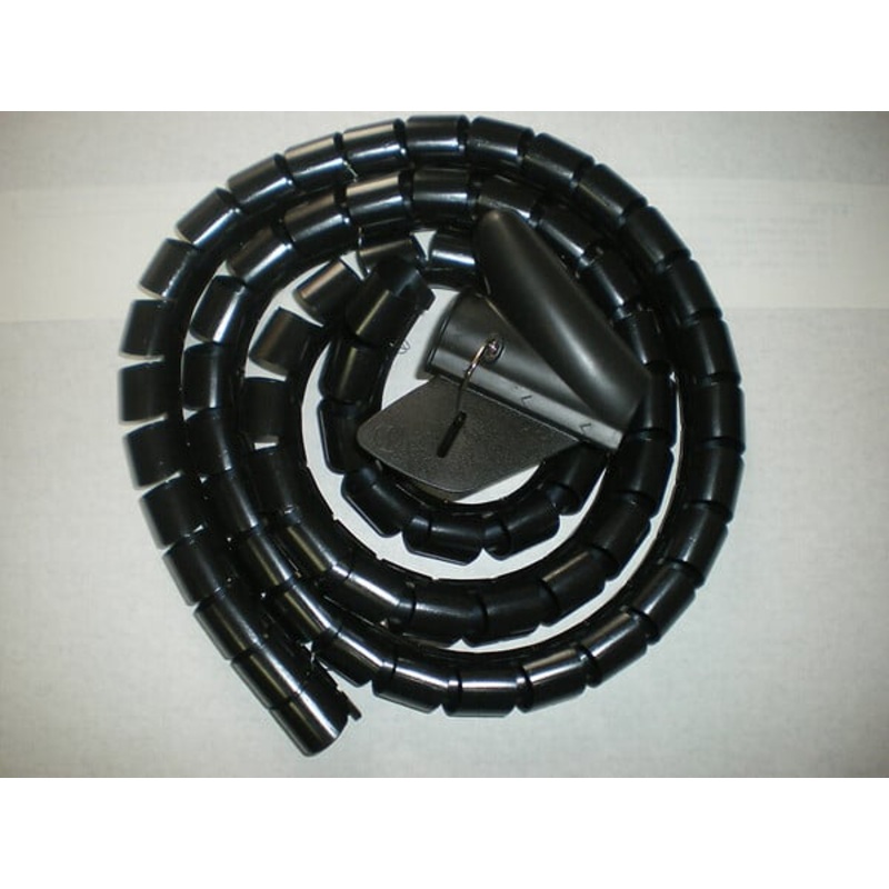 SPIRAL WRAP CABLE ORGANIZER 1.8M BLACK