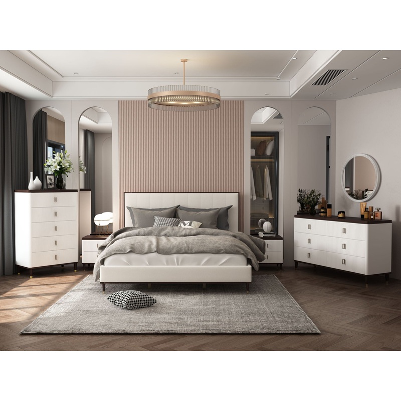 Carena – Comfort Bed|Gray|King|Queen