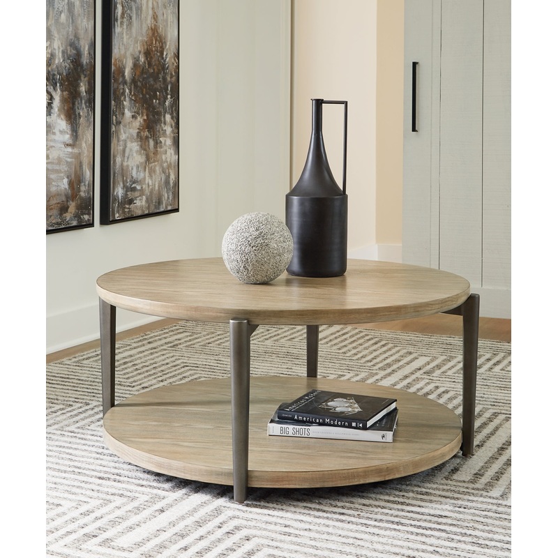 Dyonton Round Cocktail Table