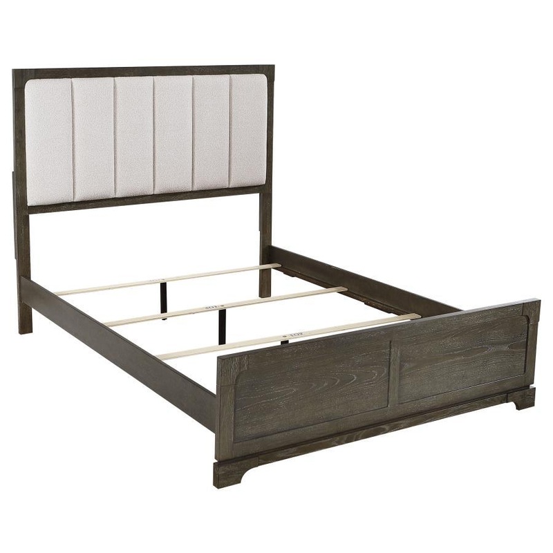 Gran Park – Panel Bed|Dark Brown|Queen|King|California King