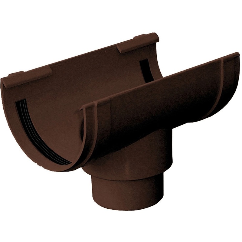 JOINT WITH BROWN DISCHARGE DIA 100 MM PE