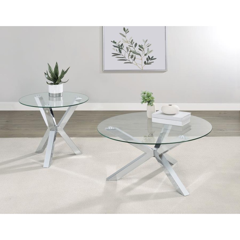 Kenzie – Round Coffee Table Set