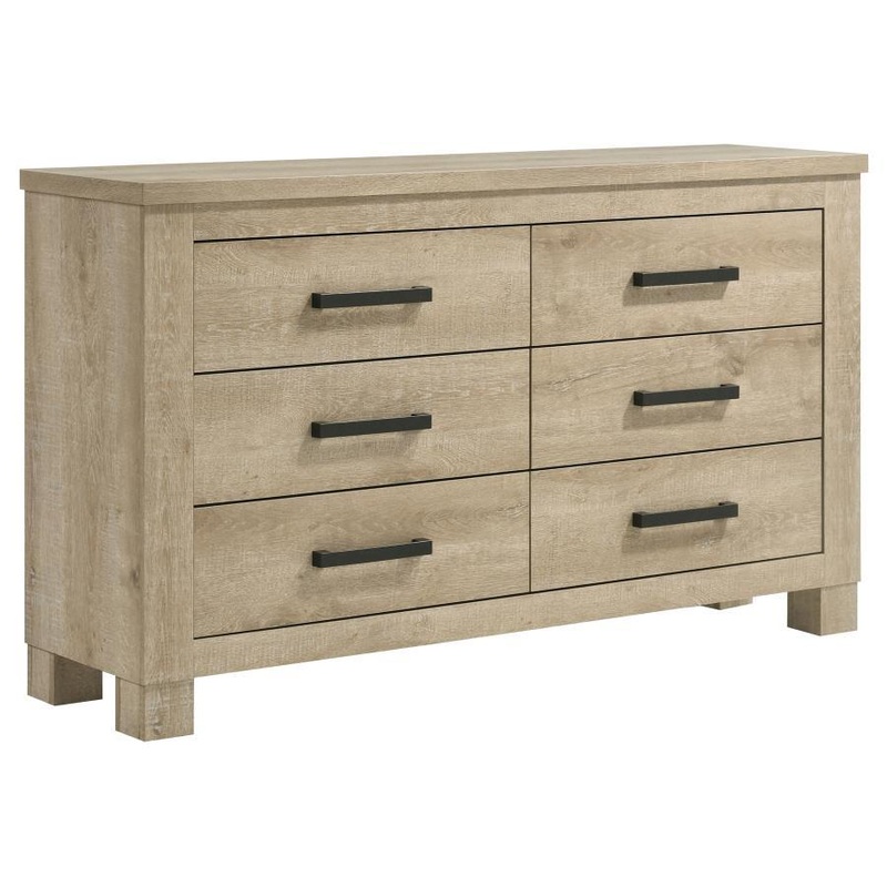 Oakglen – 6-Drawer Bedroom Dresser