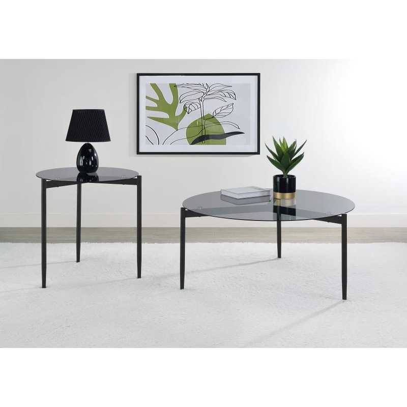 Rosalie – Round Coffee And End Table Set
