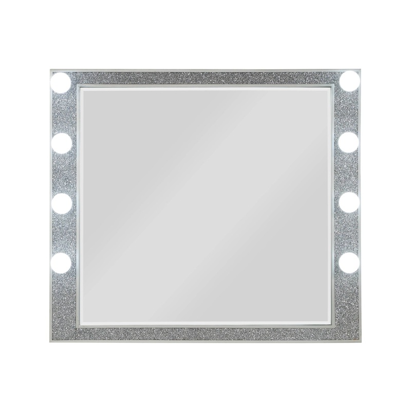 Sliverfluff – Mirror With Light – Mirrored / Champagne