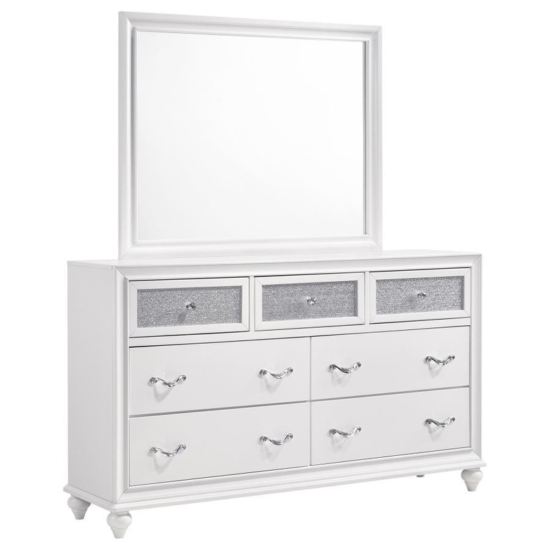 Barzini – 7-drawer Dresser With Mirror