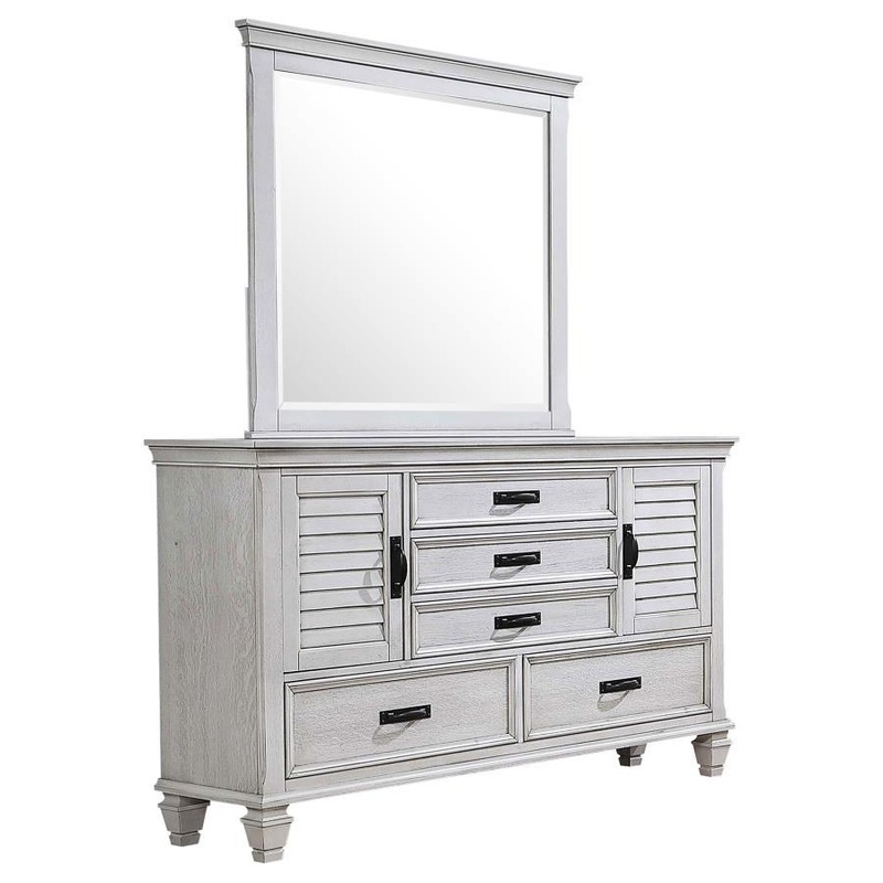 Franco – 5-Drawer Dresser With Mirror