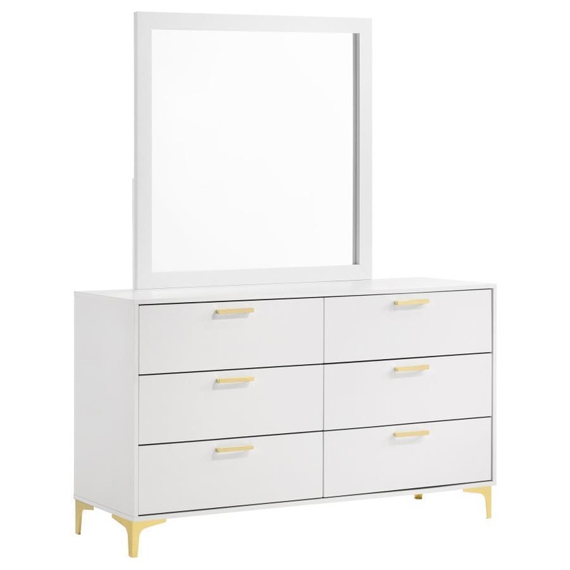Kendall – 6-Drawer Dresser With Mirror