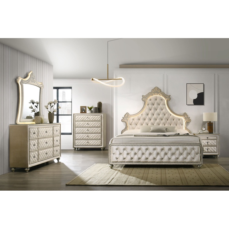Lucienne – Bed With LED Lighting