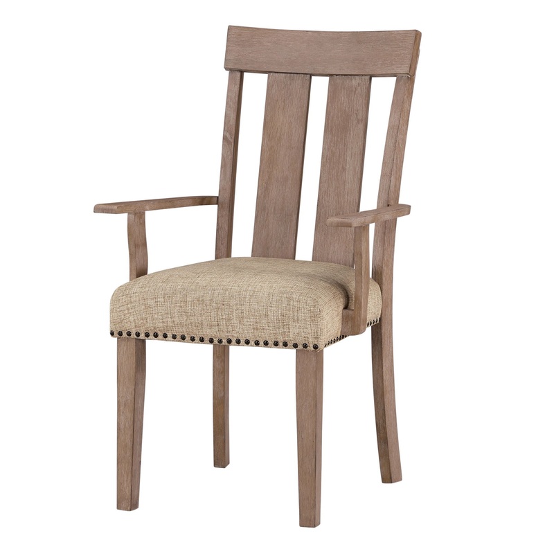 Nathaniel – Arm Chair (Set of 2) – Maple