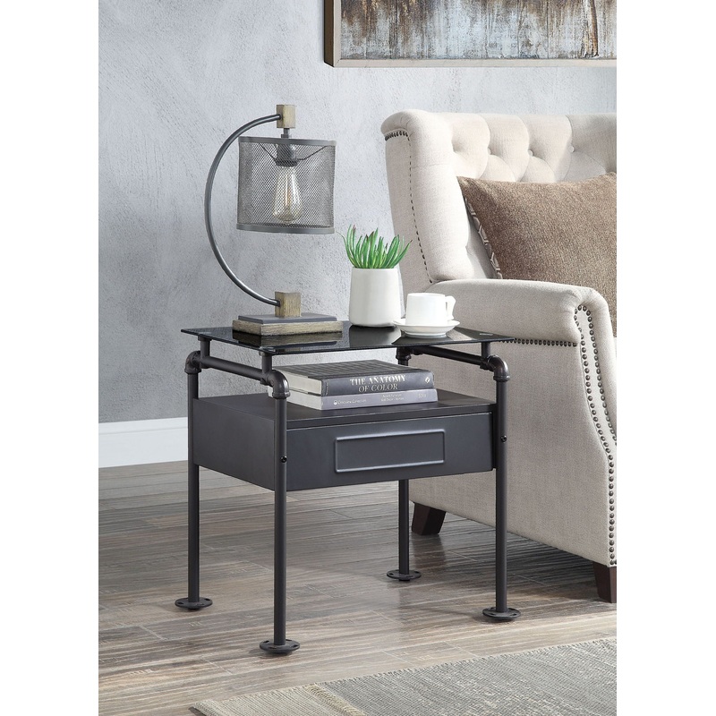 Nicipolis – Nightstand|Dark Gray