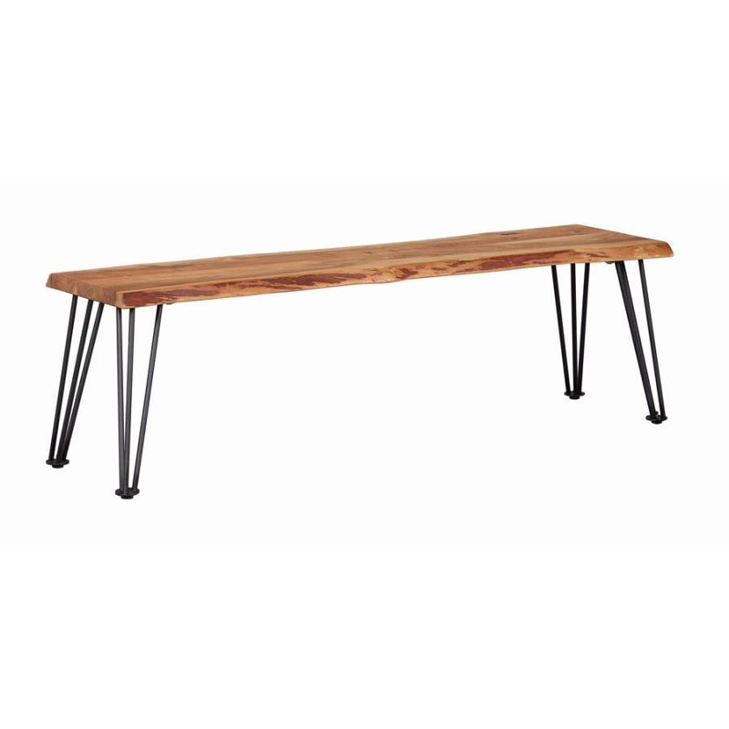 Sherman – Wood Dining Bench – Natural Acacia