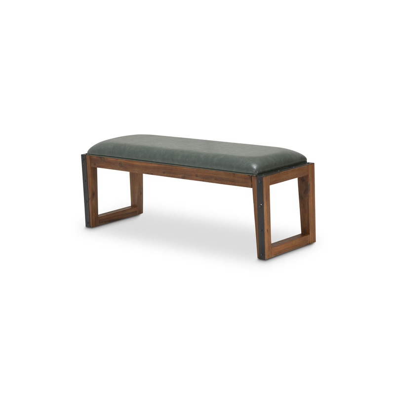 Brooklyn Walk – Dining Bench – Burnt Umber