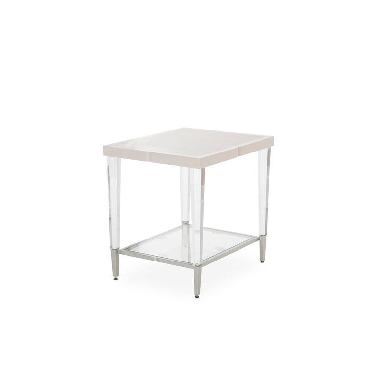 Camden Court – End Table – Pearl