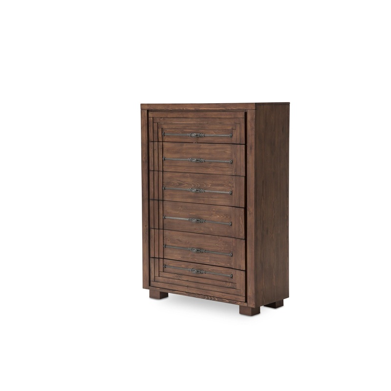 Carrollton – 6-Drawer Chest – Rustic Ranch