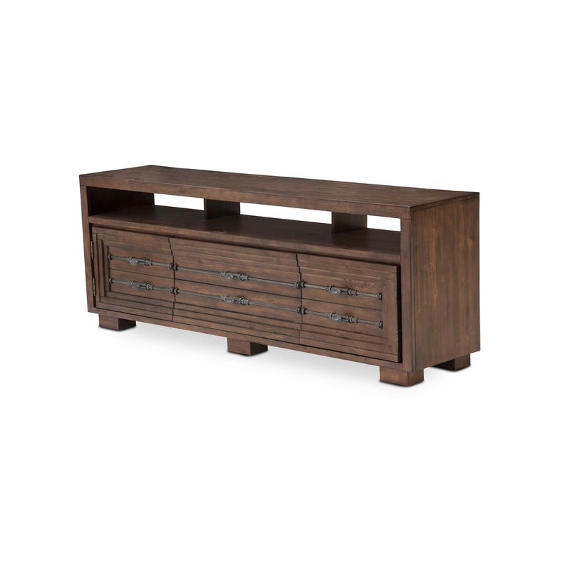 Carrollton – TV Console – Rustic Ranch