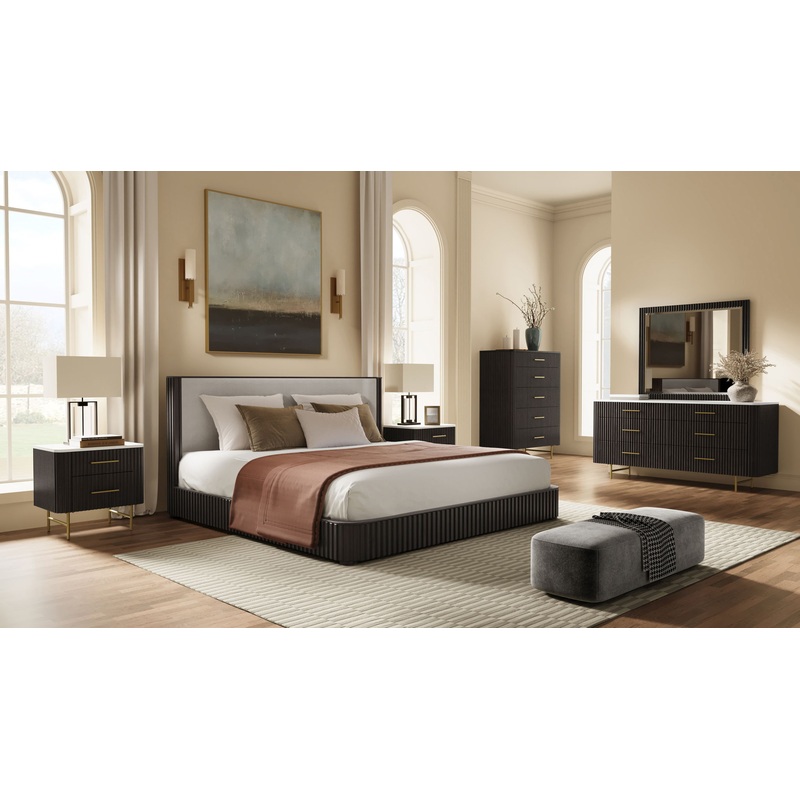 Clayten – 3 Pieces Bedroom Set (Bed, Nightstand, Chest)