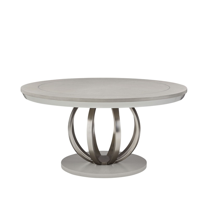 Eclipse – Round Dining Table – Moonlight Gray