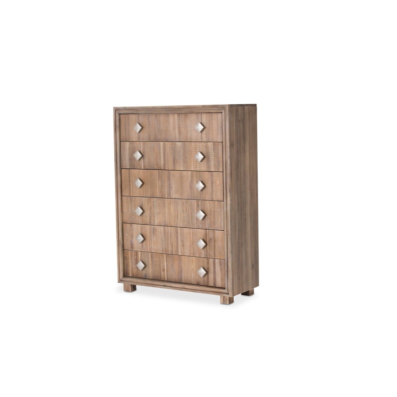 Hudson Ferry – 6-Drawer Chest – Driftwood