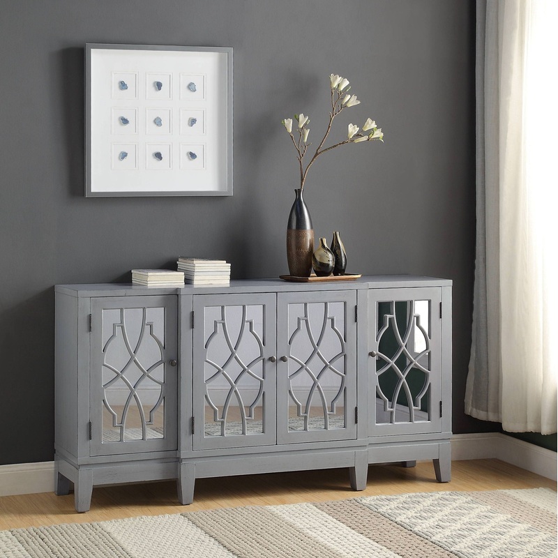 Magdi – Console Cabinet – Antique Gray
