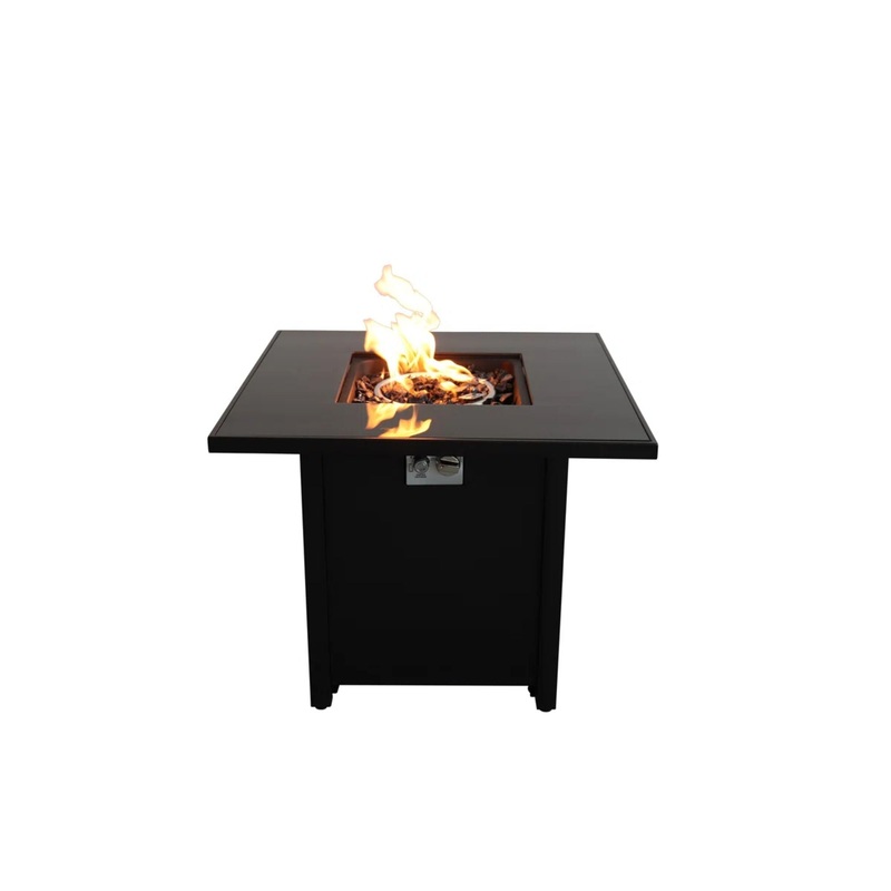 Outdoor Fire Pit For Outdoor Home Garden, Backyard Fireplace – Black