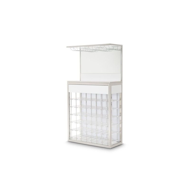 State St. – Wall Bar – Glossy White
